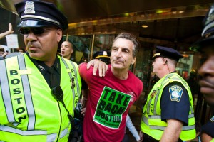 Local foreclosure crisis victim arrested at protest