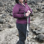 (Courtesy Photo) JP resident Cristina Nelson climbs Africa’s Mount Kilimanjaro.