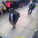 Suspect 1 (front) and Suspect 2 (rear). (Courtesy FBI)