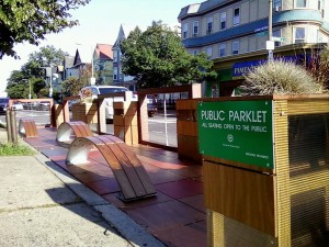 Real Estate Today: Parklet installed in Hyde Sq.
