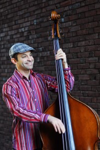 Bassist Jason Davis (above) and Earthsound bring a unique combo of jazz music accompanied by recorded natural sounds from such locales as Costa Rica and Antarctica tonight at 7:30 p.m. at the Taylor House Bed & Breakfast in Pondside. For more info, see Sights & Sounds listing. (Courtesy Photo)