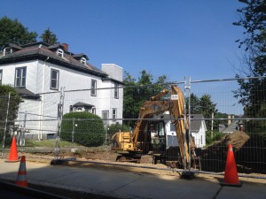 Work starts at 57 Wachusett